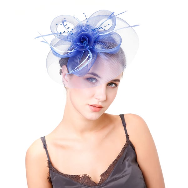 Women's Mesh With Faux Feather Kentucky Derby Fascinators With Clip Headband