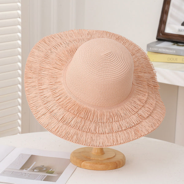 Women's Summer Straw Holiday Sun Hats Floppy Hats Straw Hats