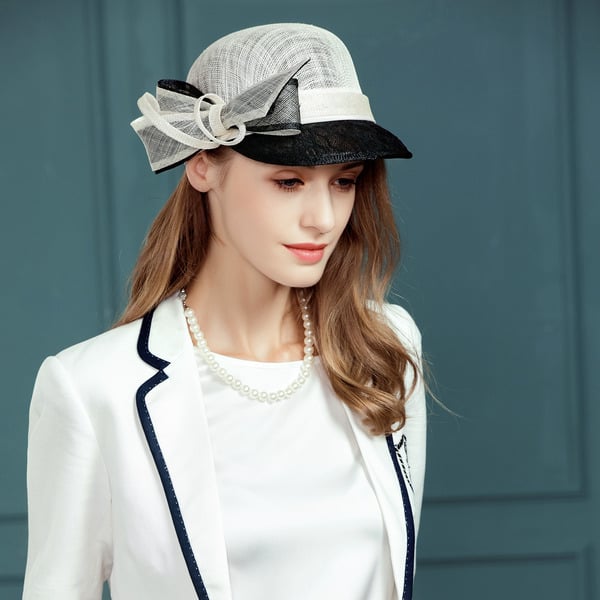 Women's Sinamay With Bowknot Kentucky Derby Church Hats