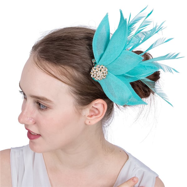 Women's Sinamay Kentucky Derby Fascinators With Clip