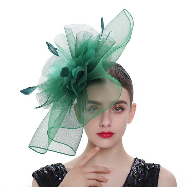 Elegant Mesh Tea Party Cocktail Kentucky Derby Fascinators With Headband