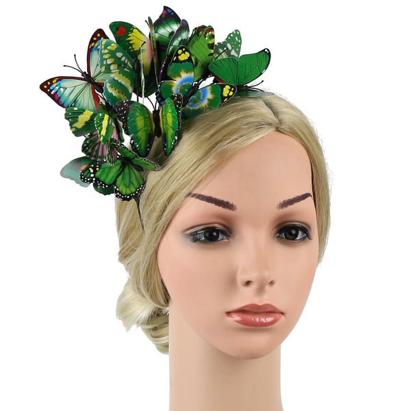 Women's Plastic With Imitation Butterfly Kentucky Derby Fascinators With Headband