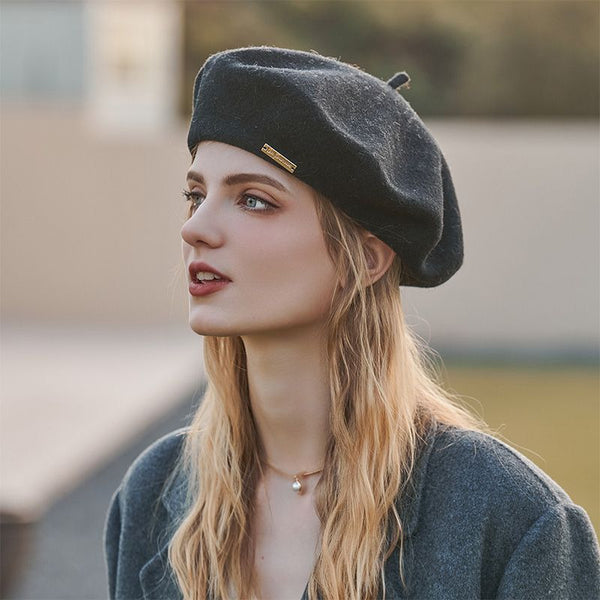 Women's Simple Winter Wool Casual Beret Hats - 416638