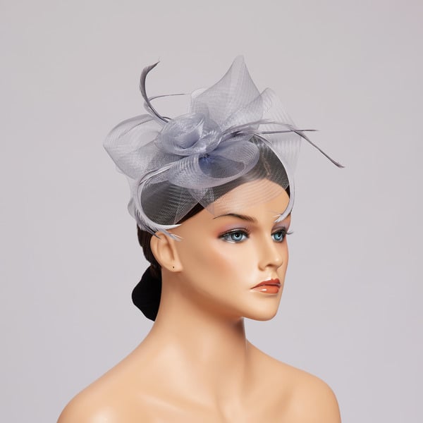 Women's Mesh With Faux Feather Flower Kentucky Derby Fascinators With Clip