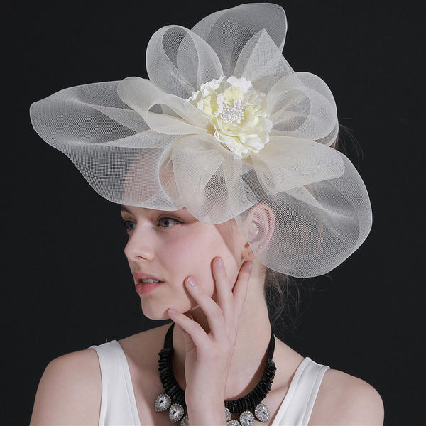 Women's Mesh With Flower Kentucky Derby Fascinators With Clip