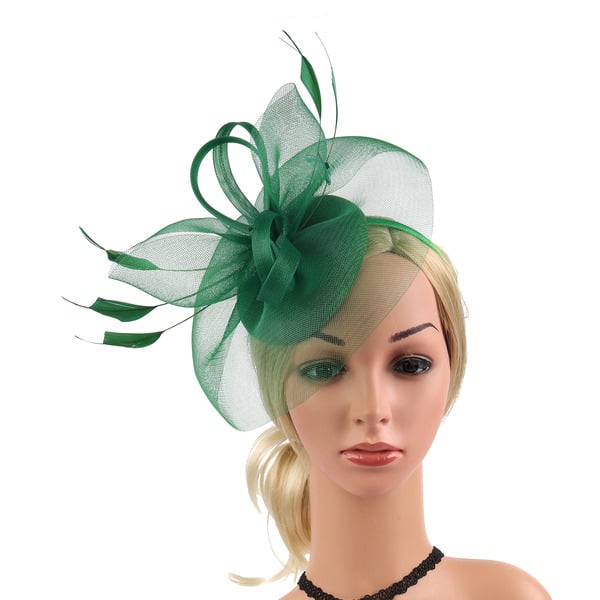 Elegant Bowknot Sinamay Cocktail Kentucky Derby Ladies Day Pillbox Hats Fascinators With Clip Headband