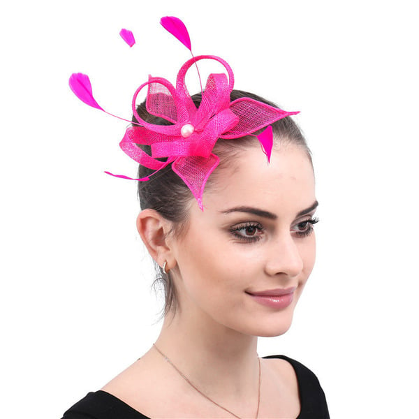 Women's Sinamay Kentucky Derby Fascinators With Clip