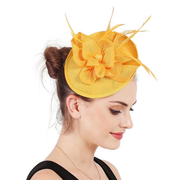 Women's Sinamay Kentucky Derby Fascinators With Clip Headband